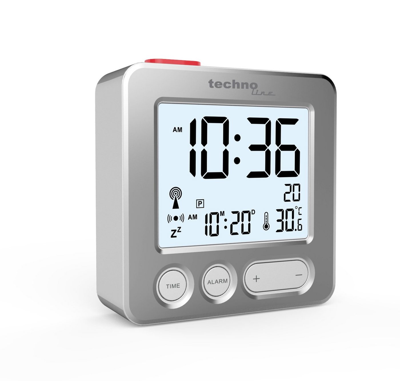 technoline Funkwecker WT 265 mit Temperaturanzeige – Bild 2 von 3