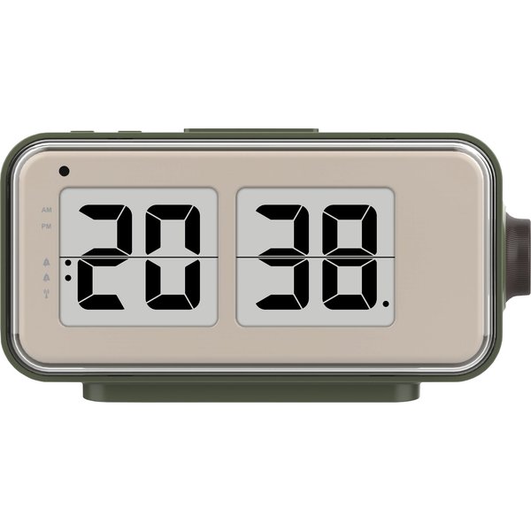 technoline Funkwecker WT 270 mit Retro-Klappenanzeige