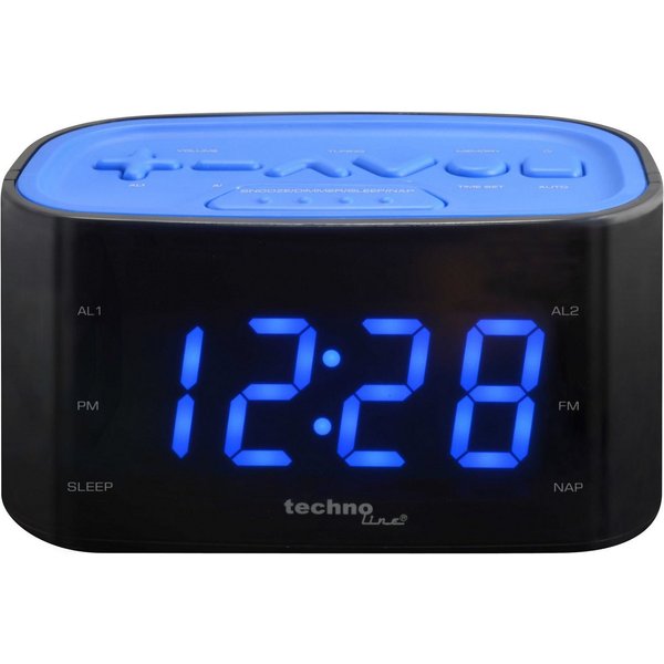 technoline Radiowecker WT 465 mit Senderspeicher und Sleep-Timer
