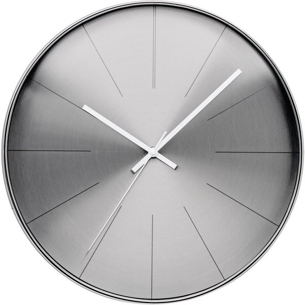 technoline Wanduhr WT 2410 (mit Metallrahmen)