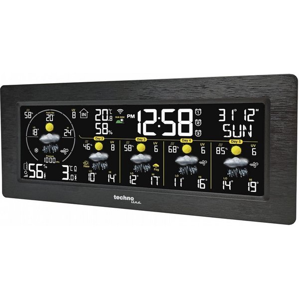 technoline WD 3050 Smart Life - Wetterstation - schwarz Wetterstation
