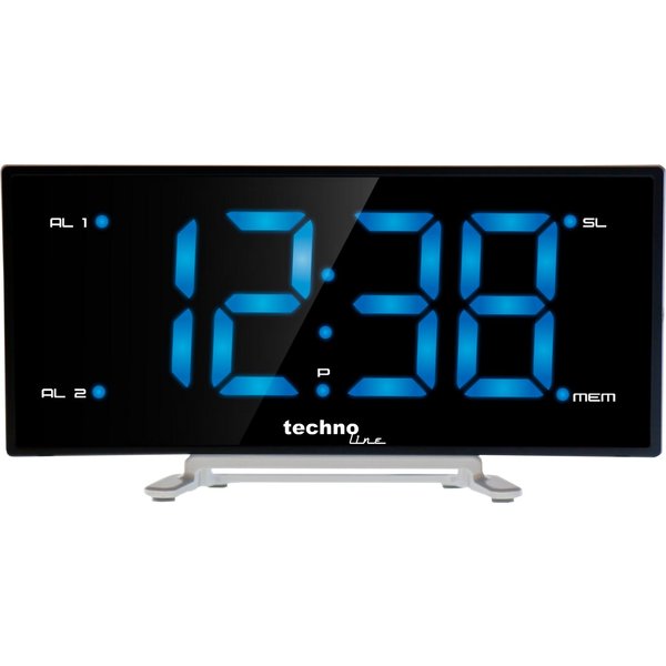 technoline Wecker WT 460 mit Senderspeicher und Sleep-timer