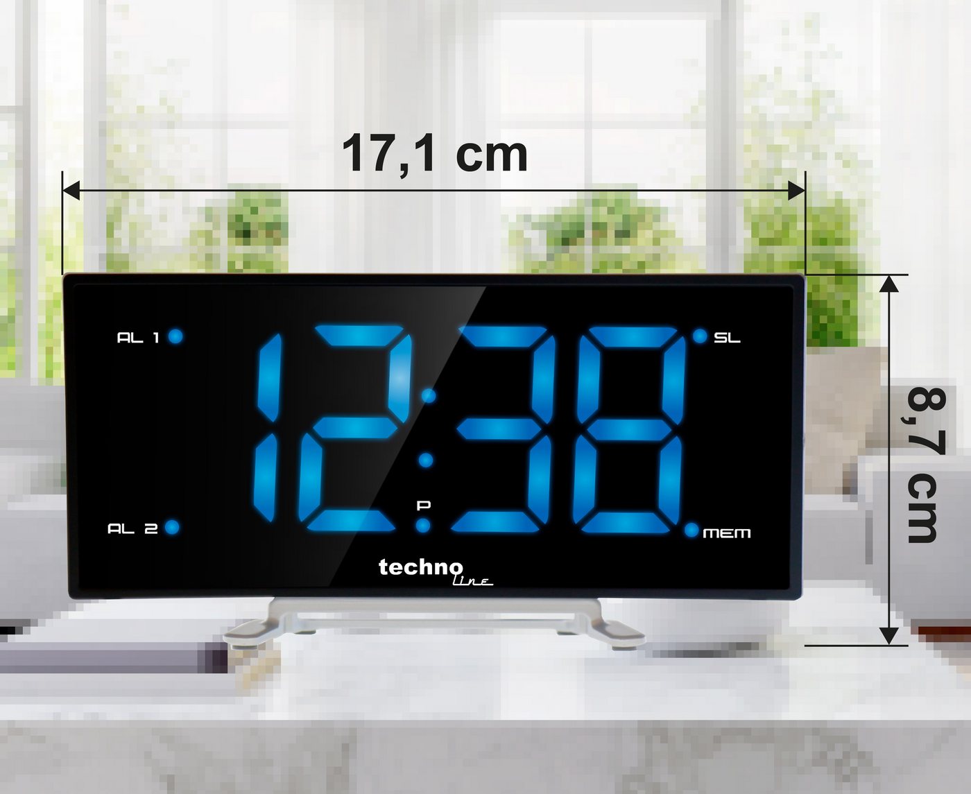 technoline Wecker WT 460 mit Senderspeicher und Sleep-timer – Bild 5 von 5