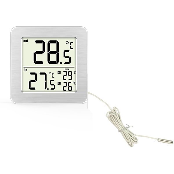 technoline WS 7049 Wetterstation (Außentemperatur über Kabelsonde)