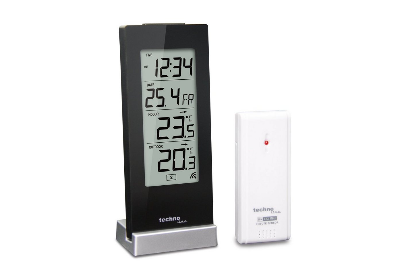 technoline WS 9767 Wetterstation (inklusive Außensender, mit Temperaturtrendanzeige) – Bild 2 von 5