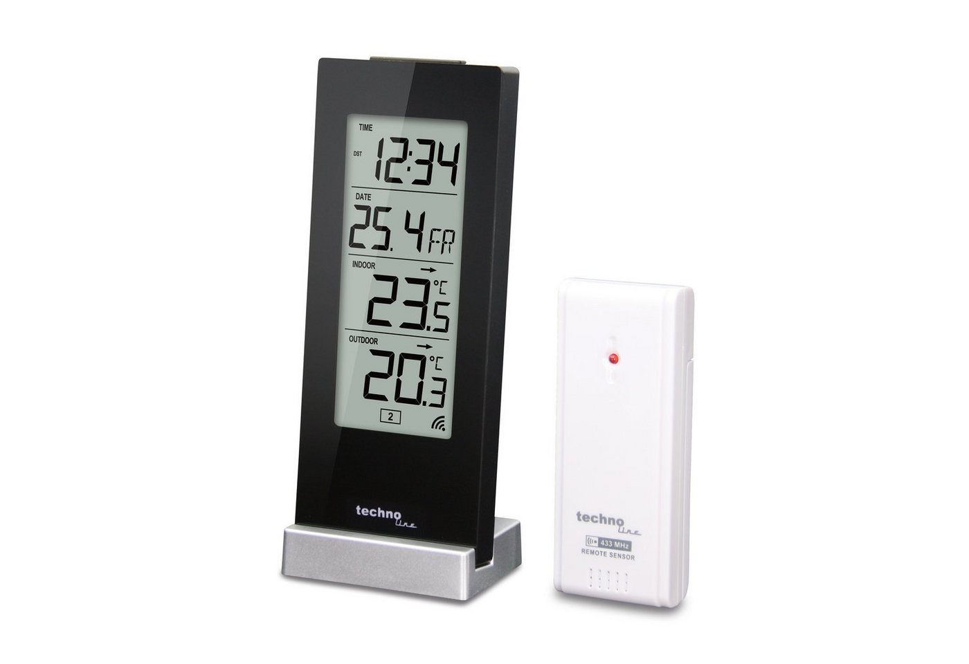 technoline WS 9767 Wetterstation (inklusive Außensender, mit Temperaturtrendanzeige) – Bild 3 von 5