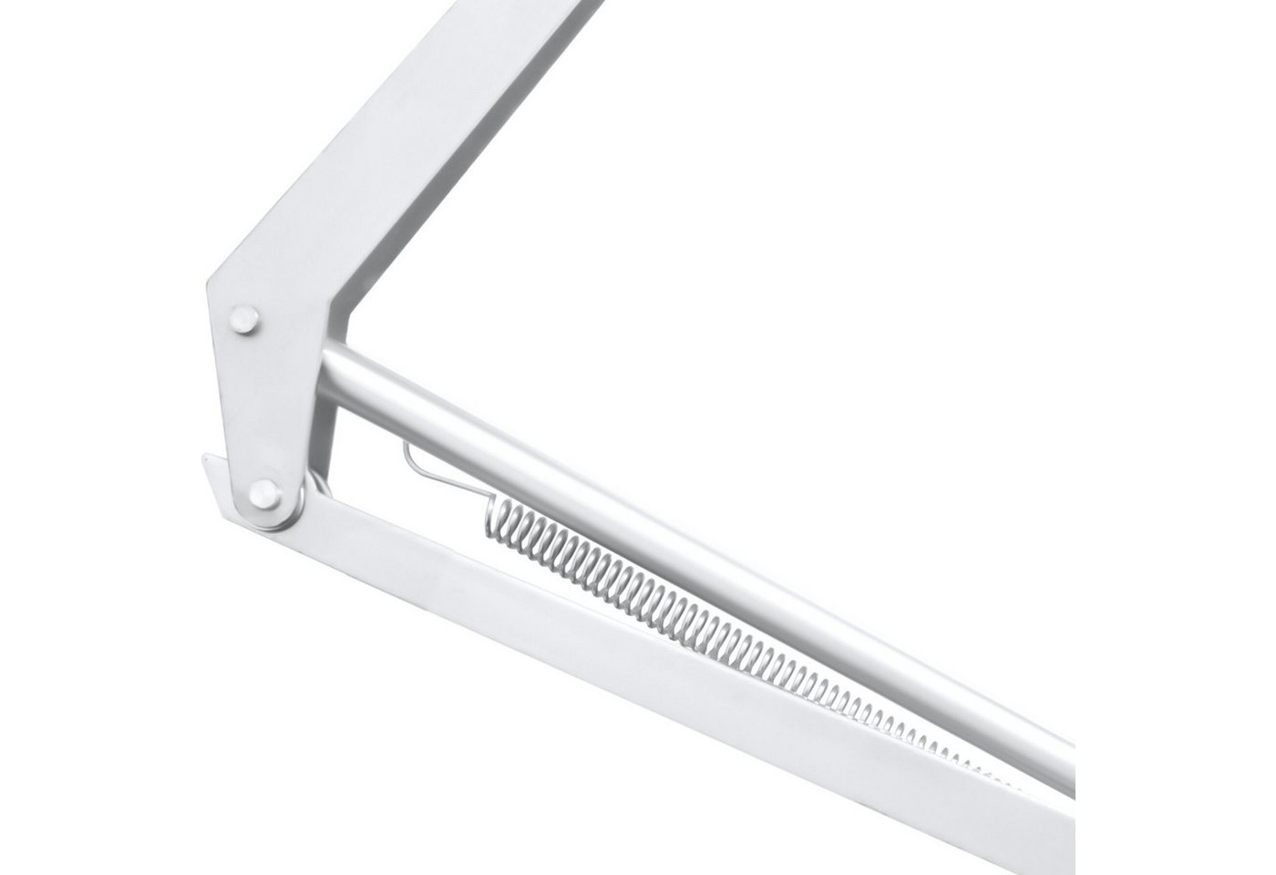 tectake Gewächshaus-Fensteröffner Automatischer Fensteröffner, temperaturgesteuert, einfache Montage, (Fensterheber, 2-tlg., in silber), Hubkraft 7 kg, Hubhöhe  – Bild 5 von 5