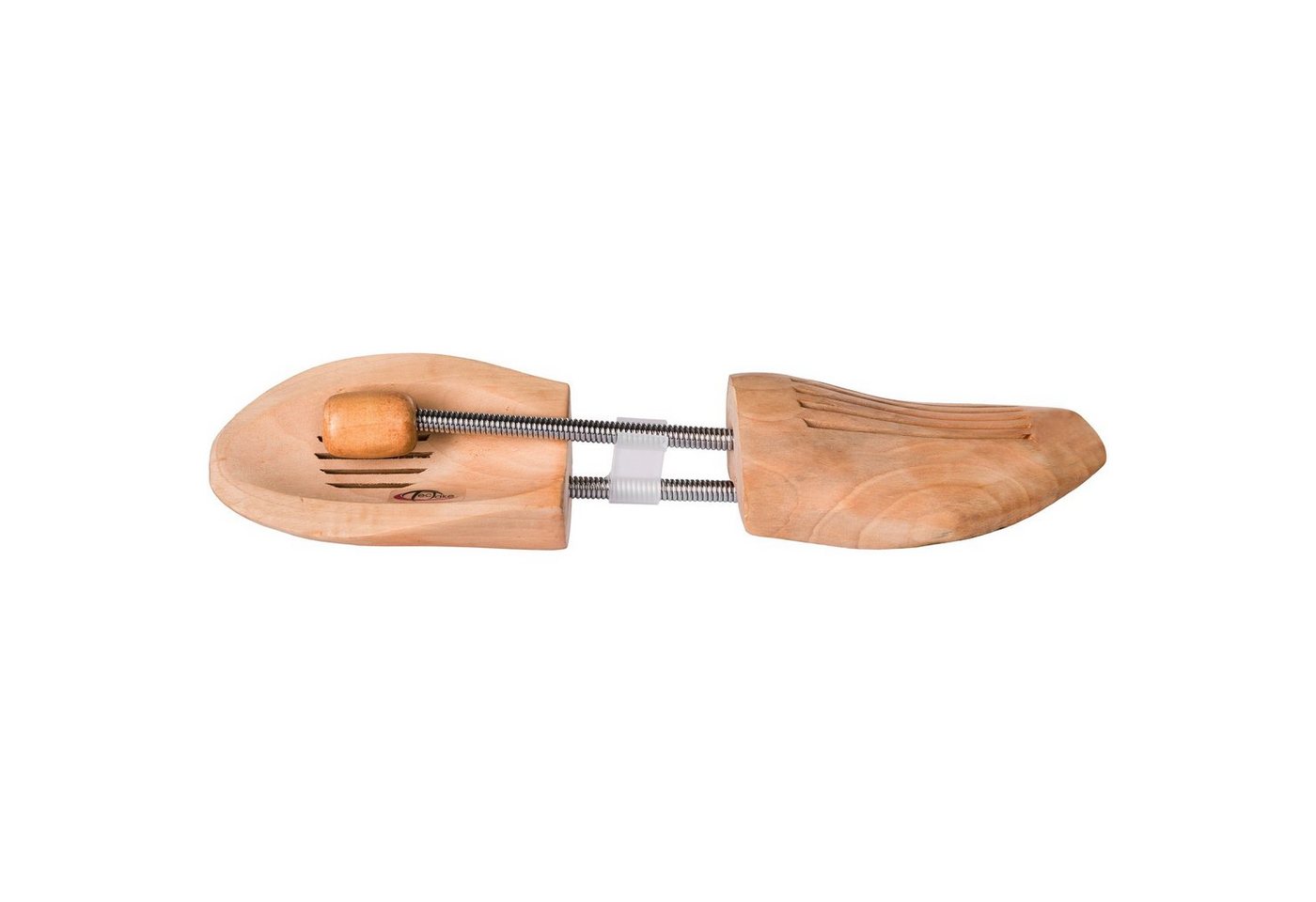 tectake Schuhspanner 2 Paar Spiral-Schuhspanner, gute Luftzirkulation (Schuhdehner, für Damen- und Herrenschuhe in braun), aus Zedernholz Verhinderung von Gehfa – Bild 5 von 5
