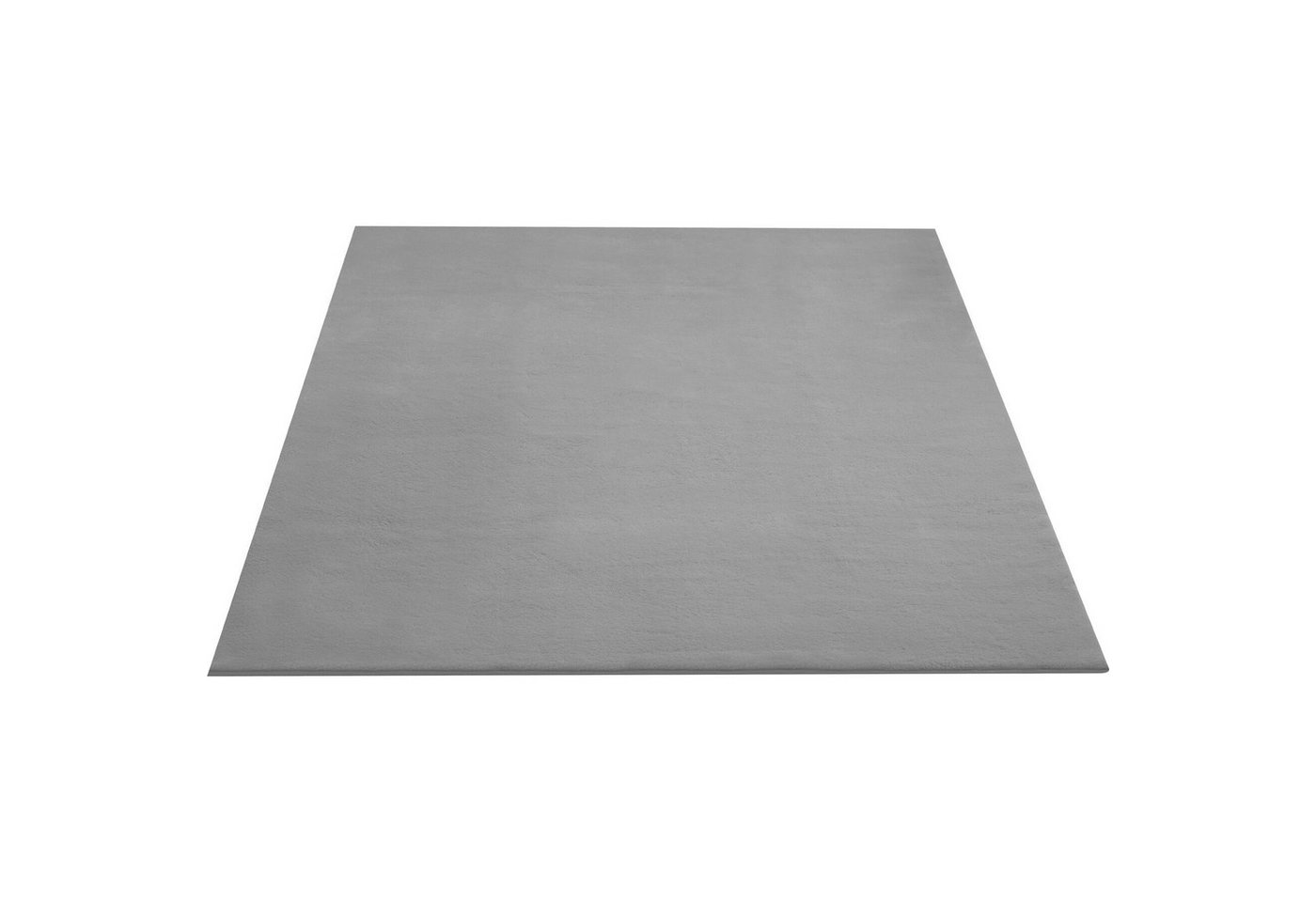 tectake Teppich Kurzflorteppich mit flauschiger Oberfläche, allergikerfreundlich, Rechteck, Höhe: 1,50 mm, strapazierfähig, pflegeleicht, waschbar, rutschfeste  – Bild 5 von 5