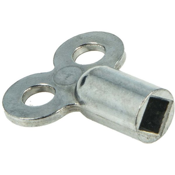 tecuro Heizkörper Metall-Heizkörper-Entlüftungsschlüssel, 4-Kant mit 5 mm