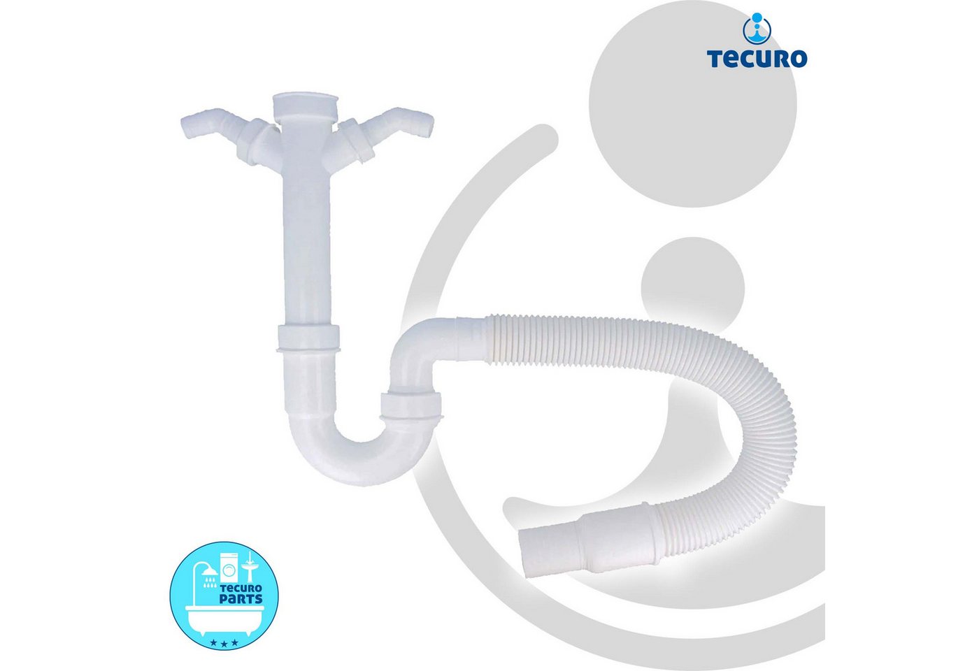 tecuro Siphon, 2 Geräteanschlüsse – Bild 2 von 5