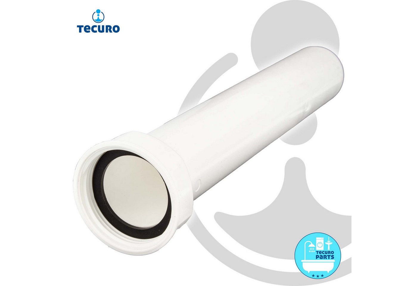 tecuro Siphon Spüle Geruchsverschluss, 1 1/2 Zoll DN 50 – Bild 2 von 5