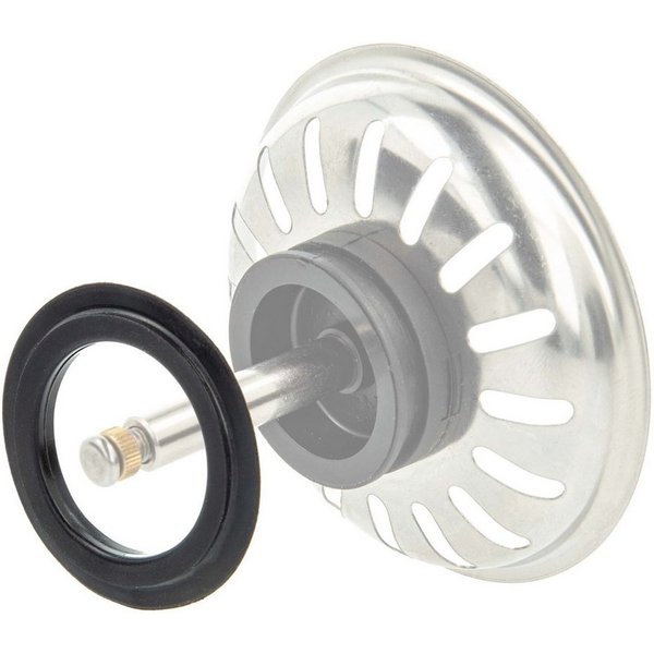 tecuro Siphon Universal Lippendichtung Ø 43 mm, für Siebkörbchen - Siebkorbventil