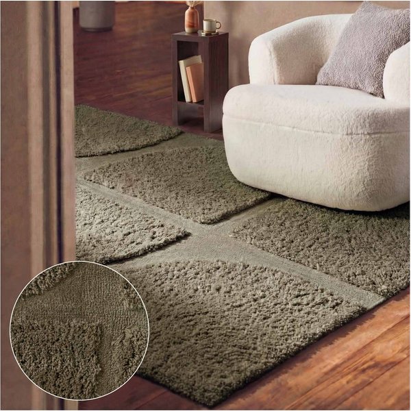 Ted Baker Hochflor-Teppich Jasper, auch in rund, rechteckig, Höhe: 25 mm, Hoch-Tief-Struktur, Weich, Shaggy, Modern, Wohnzimmer, Schlafzimmer