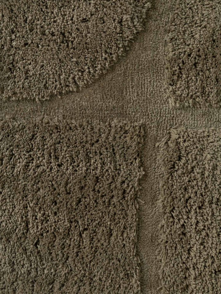 Ted Baker Hochflor-Teppich Jasper, auch in rund, rund, Höhe: 25 mm, Hoch-Tief-Struktur, Weich, Shaggy, Modern, Wohnzimmer, Schlafzimmer – Bild 5 von 5