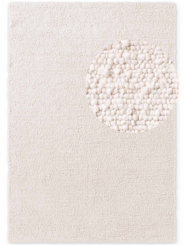 Ted Baker Teppich Soft Bouclé Portobello, auch als Läufer, rechteckig, Höhe: 10 mm, Woll-Optik, Bouclé Meliert, Wohnzimmer, Esszimmer, Schlafzimmer, Flur – Bild 2 von 5