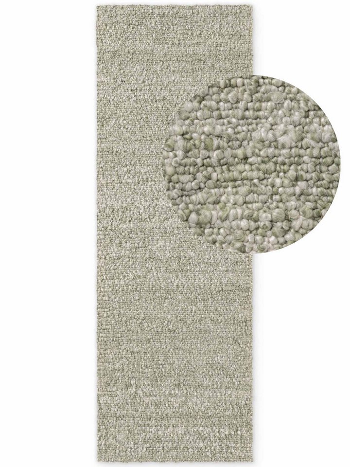 Ted Baker Teppich Soft Bouclé Portobello, auch als Läufer, rechteckig, Höhe: 10 mm, Woll-Optik, Bouclé Meliert, Wohnzimmer, Esszimmer, Schlafzimmer, Flur – Bild 2 von 5