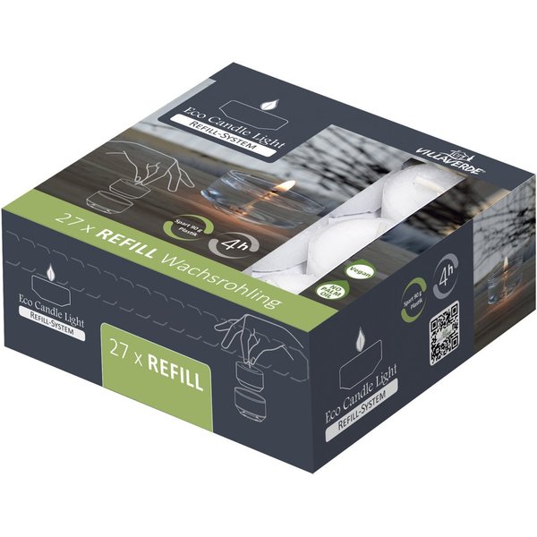 Villa Verde Teelicht Villa Verde Teelichter ECL refill Nachfüller im