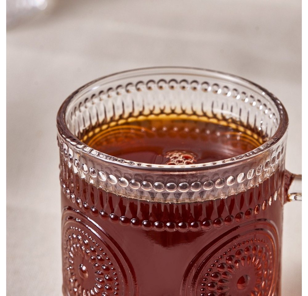 Karaca Teeservice Karaca Margo 6-teiliges Teeglas Teeservice Teetasse Set – Bild 3 von 5