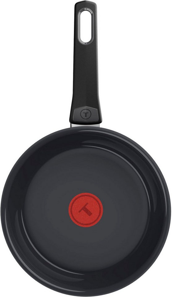 Tefal Bratpfanne Ceramic Control Grey, Aluminium (1-tlg), Keramikbeschichtung, Induktion, Thermo-Signal Temperaturanzeiger – Bild 2 von 5