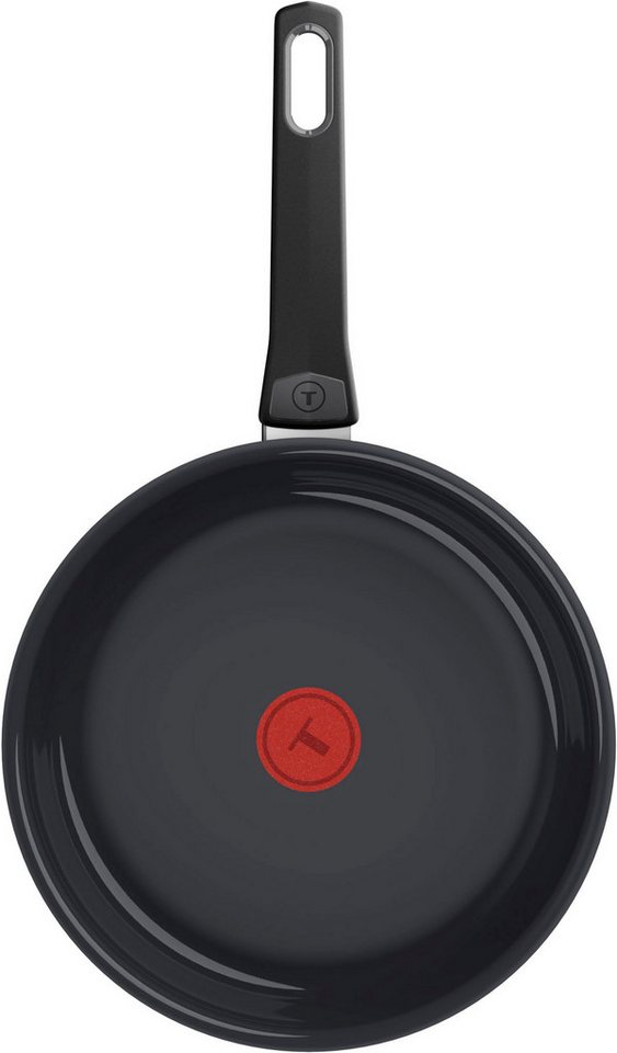 Tefal Bratpfanne Ceramic Control Grey, Aluminium (1-tlg), Keramikbeschichtung, Induktion, Thermo-Signal Temperaturanzeiger – Bild 2 von 5