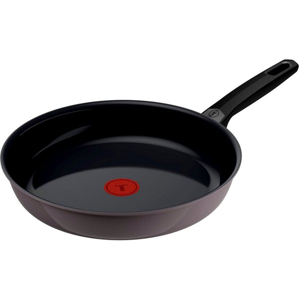 Tefal Bratpfanne Ceramic Control Grey, Aluminium (1-tlg), Keramikbeschichtung, Induktion, Thermo-Signal Temperaturanzeiger