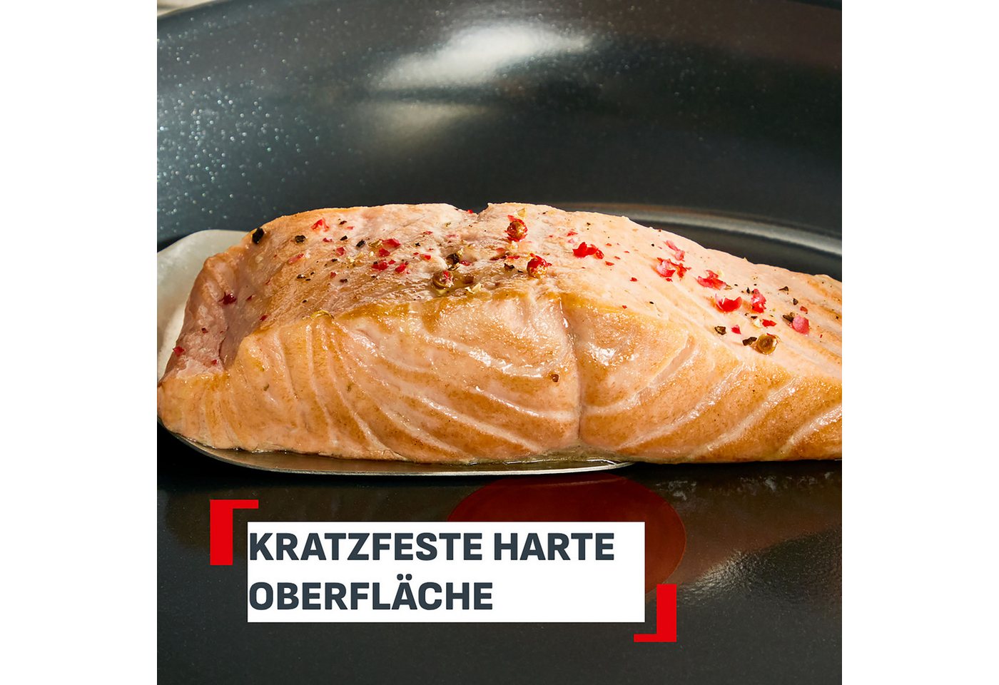 Tefal Bratpfanne Emotion+, Edelstahl (1-tlg), Premium Edelstahl, Induktion, spülmaschinenfest, hochglanzpoliert – Bild 4 von 5