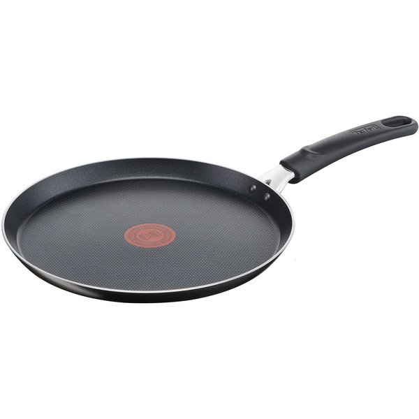 Tefal Crêpepfanne Easy Cook & Clean, Aluminium (1-tlg), Aluminium, Antihaft, Thermo-Signal, alle Herdarten außer Induktion