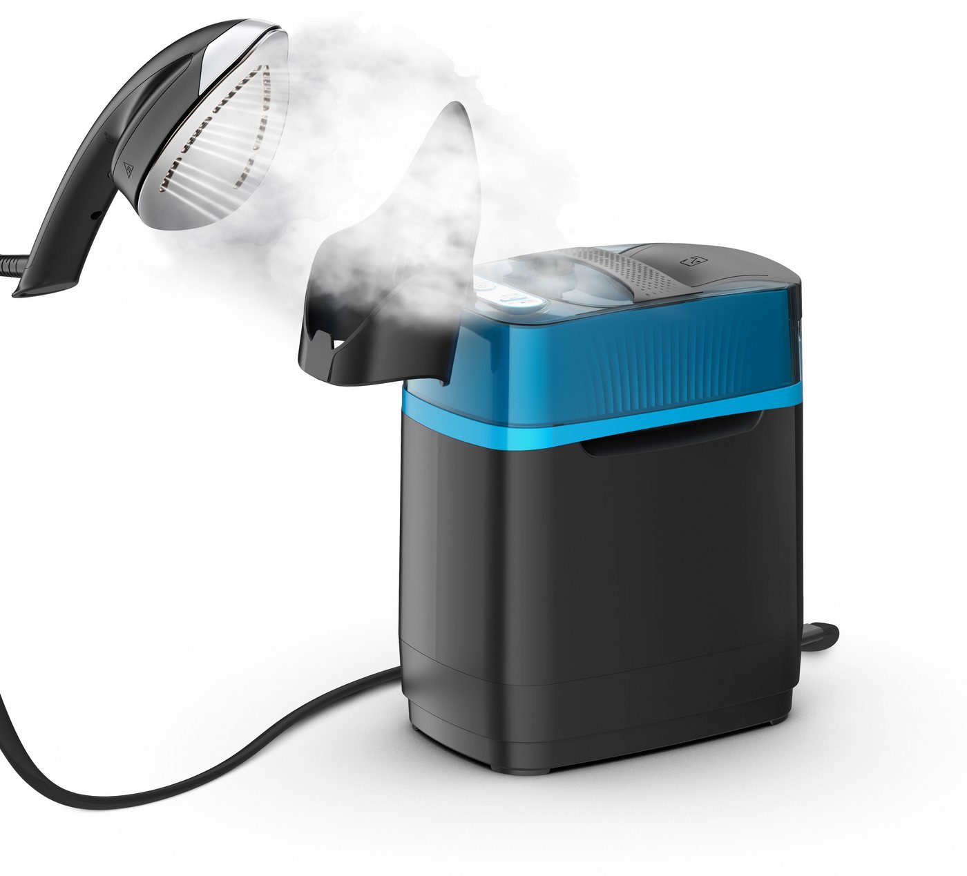 Tefal Dampfbürste UT2020 Cube, 2200 W, desinfizieren,vertikales Dampfreinigen, Dampfmenge bis zu 90 g/min – Bild 2 von 5