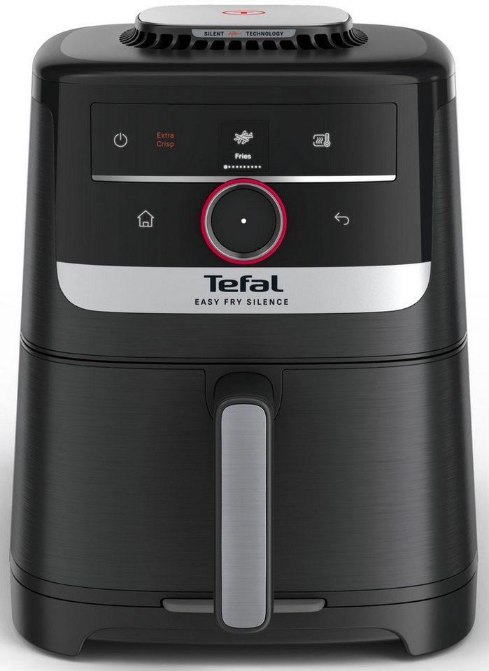 Tefal Heißluftfritteuse Easy Fry Smart & Silence, sehr leise danke Silent-Technologie, 1670 W, Smart-Assist System mit 55 Programmen, 40°C bis 220°C, EY5728 – Bild 2 von 5