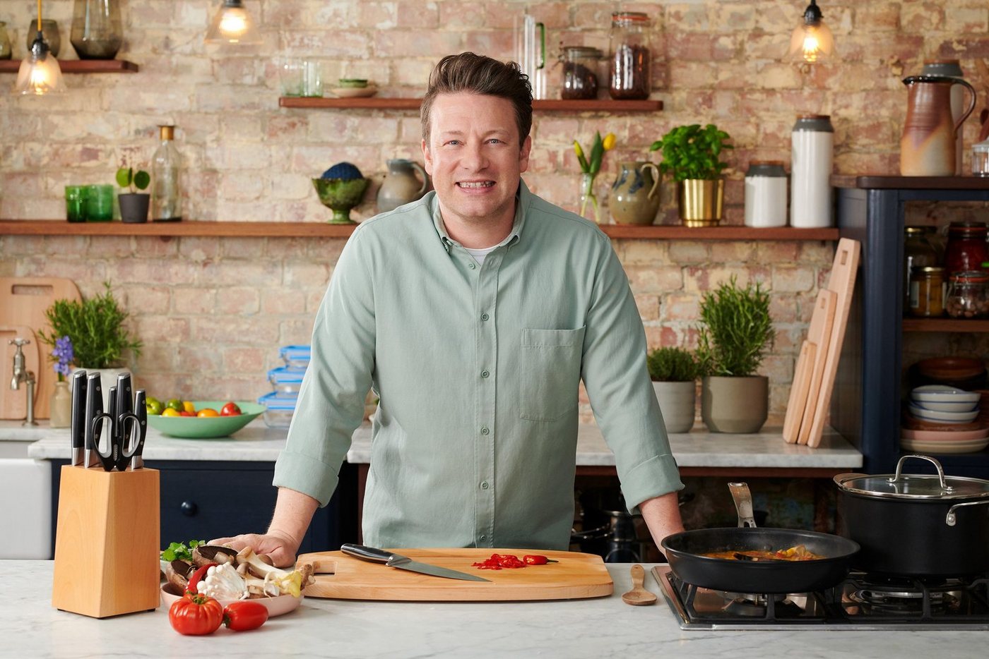 Tefal Kochmesser Jamie Oliver K26701, hohe Leistung, unverwechselbares Design, langlebige Klingen – Bild 5 von 5