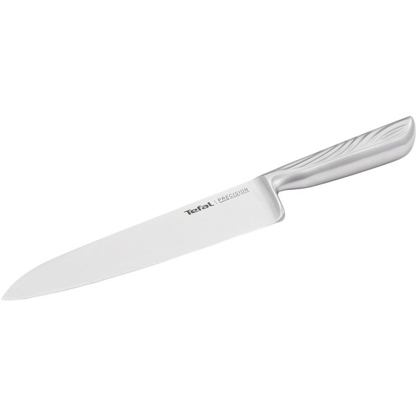 Tefal Kochmesser Precision, 20 cm, 22°-Klingenwinkel, Eishärtungstechnologie, Wellenmuster