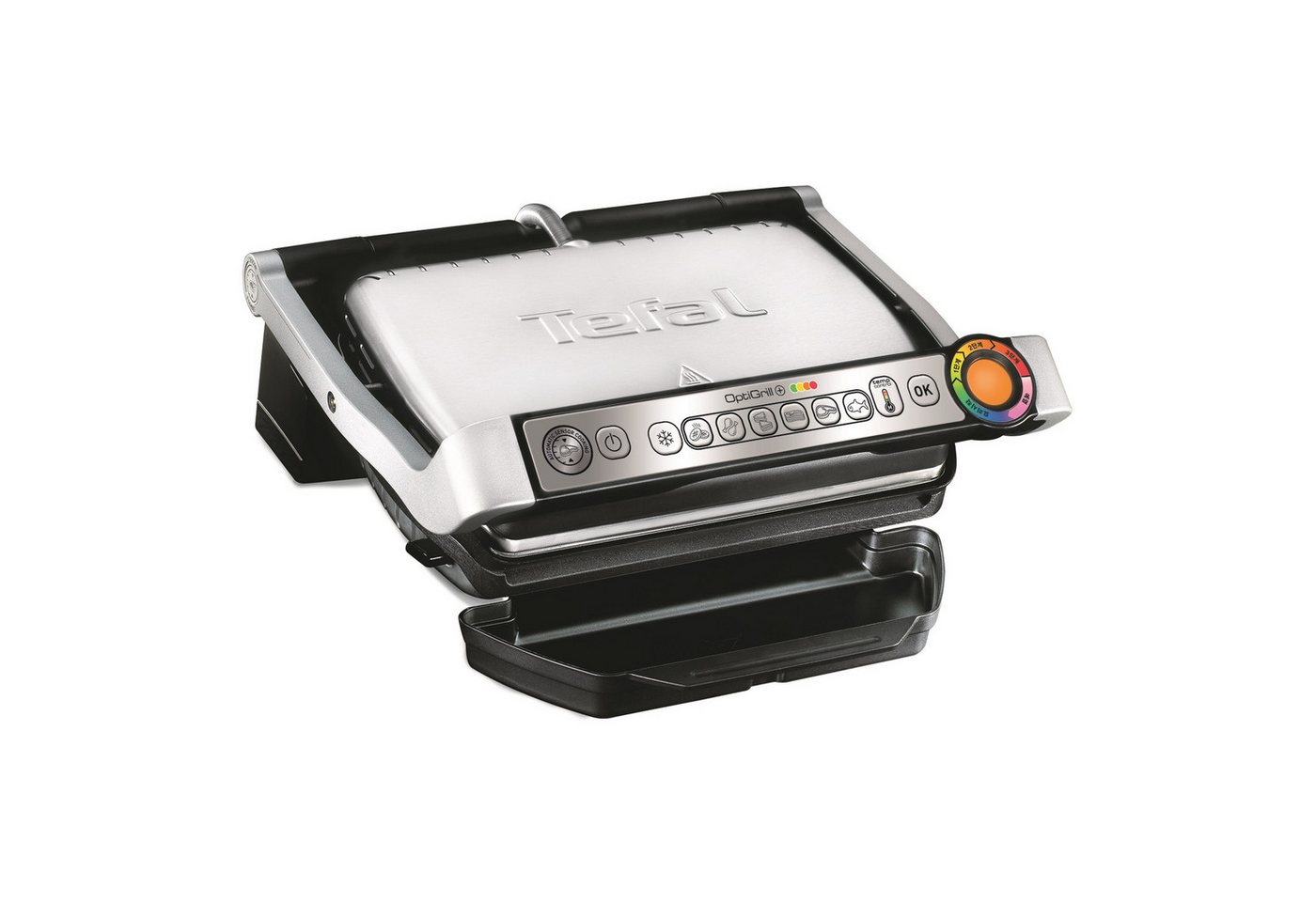 Tefal Kontaktgrill GC714D OptiGrill, 2000 W, + inkl. Snacking & Baking Zubehör – Bild 2 von 5