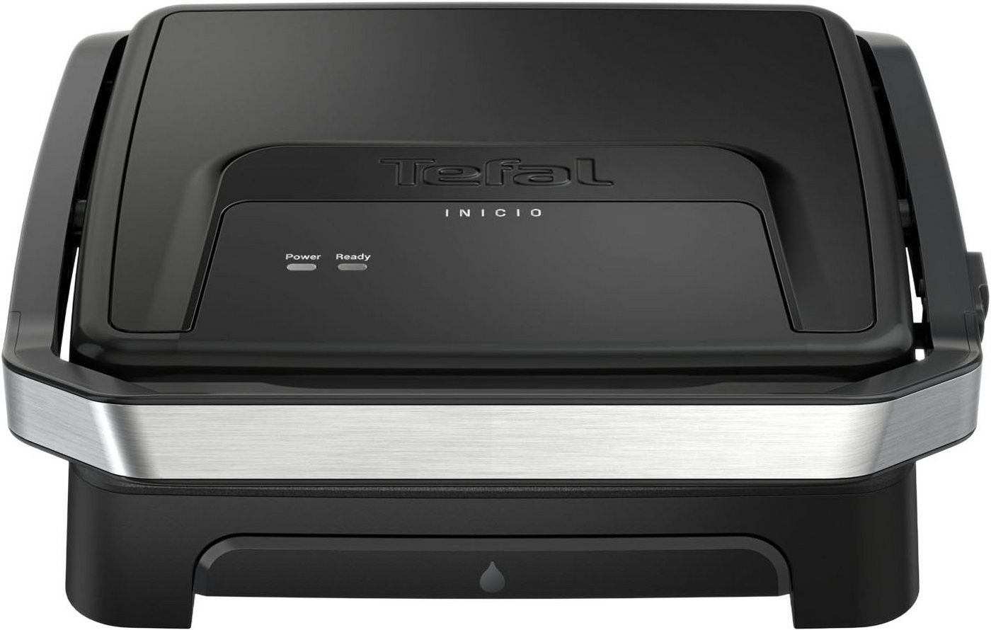 Tefal Kontaktgrill Inicio Classic, 2-in-1 Panini/Grill, antihaftbeschichtete Platten, 2000 W, Platzsparende Aufbewahrung, spülmaschinenfeste Saftschale, GC2718 – Bild 2 von 5