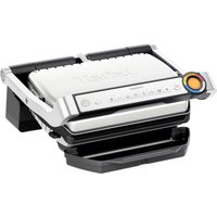 Tefal Kontaktgrill "OptiGrill+ GC717D", schwarz/silber