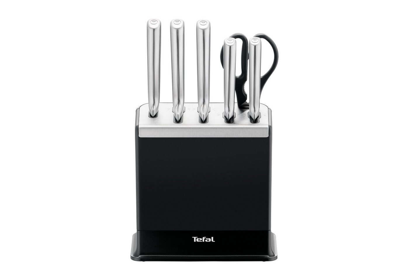 Tefal Messer-Set EverSharp Pro (Set, 7-tlg), selbstschärfender Messerblock, Klingen aus deutschem Edelstahl – Bild 2 von 5