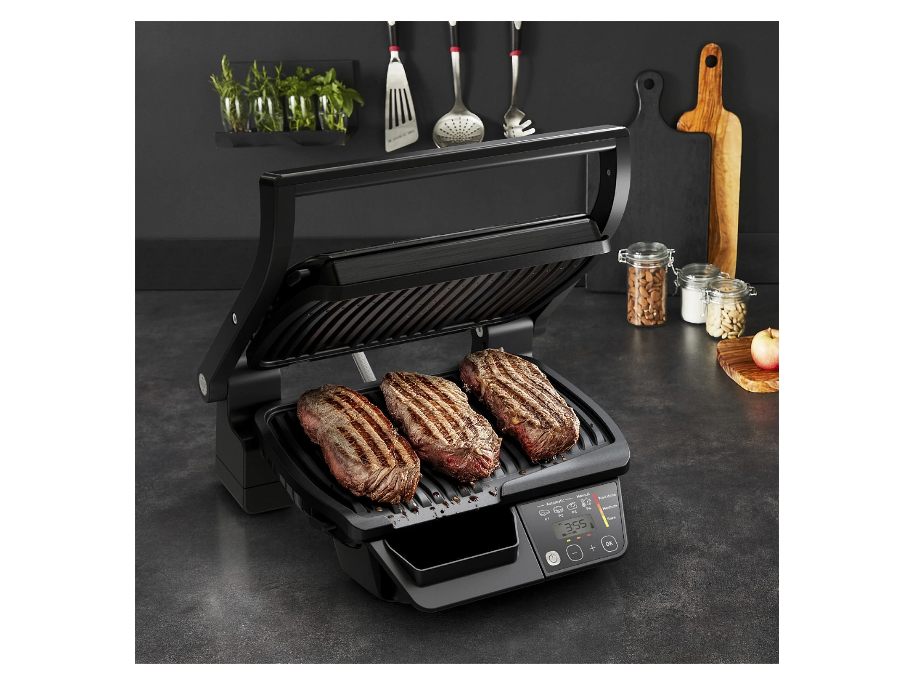 TEFAL OptiGrill »GC7P08«, 2000 W – Bild 2 von 4
