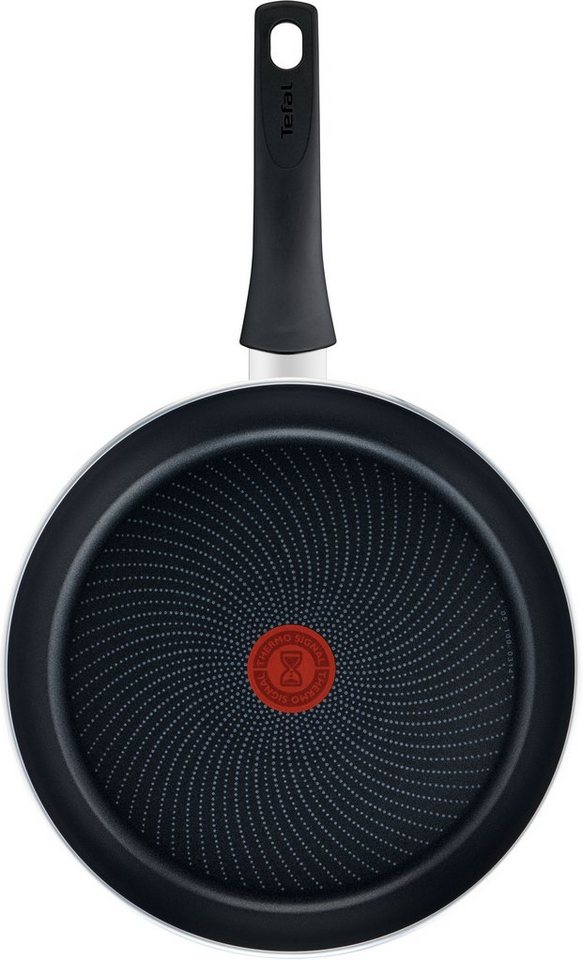 Tefal Pfannen-Set Generous Cook, Aluminium (Set, 2-tlg., je 1 Pfanne Ø 20/28 cm, H: 4,5/5 cm), Antihaftversiegelung, Thermo-Signal, tief, alle Herdarten, Indukt – Bild 4 von 5