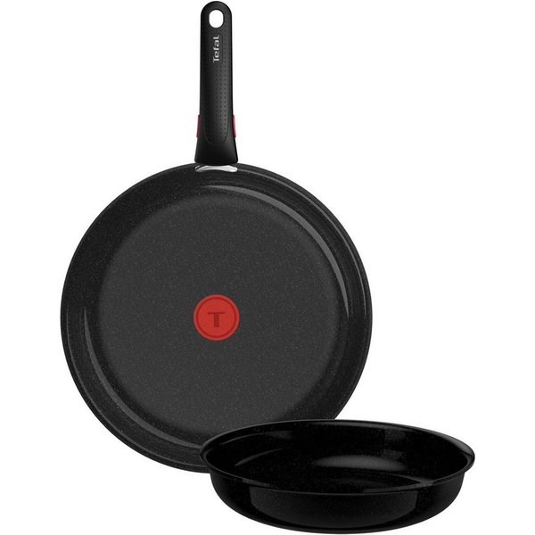 Tefal Pfannen-Set Ingenio Excellence Keramik, Aluminium (Set, 3-tlg), abnehmbarer Ingenio-Griff, Thermo-Signal, stapelbar, Induktion