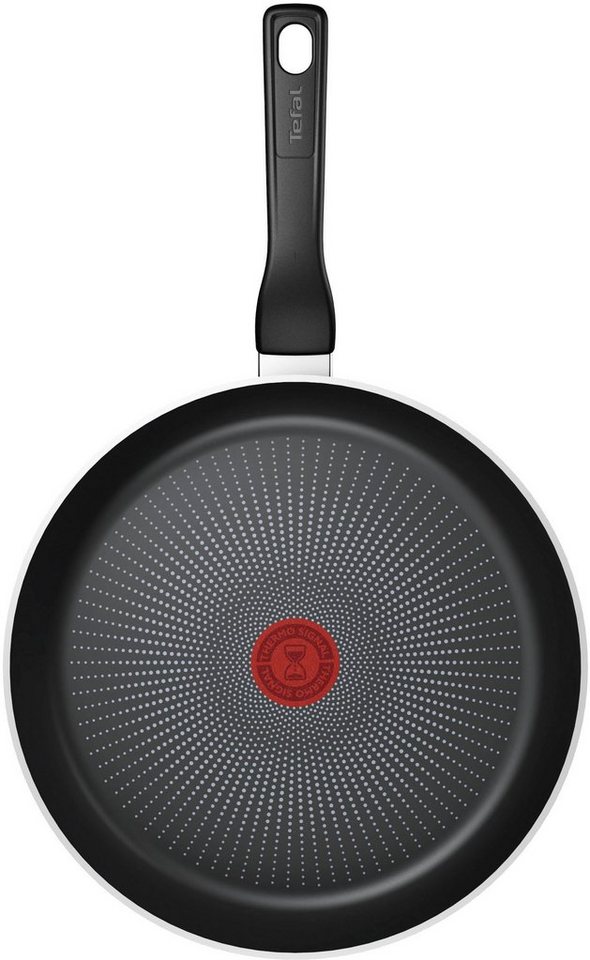 Tefal Pfannen-Set Recycled On, Induktion, Ø 24/28 cm, Aluminium (Set, 2-tlg., je 1 Pfanne Ø 24/28 cm), aus 100% recyceltem Aluminium, Antihaftversiegelung, Ther – Bild 2 von 2