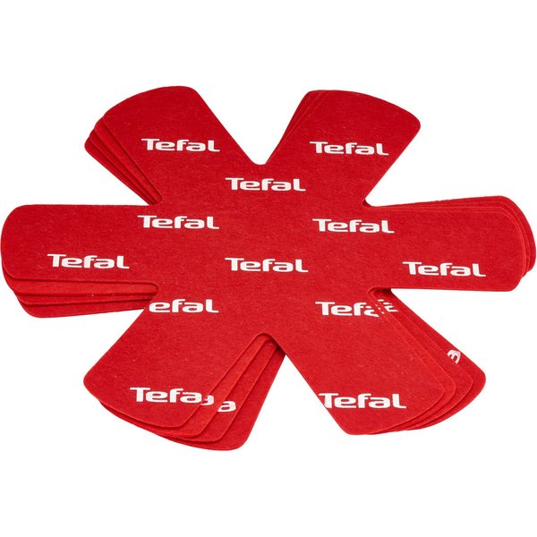 Tefal Pfannenschoner Ingenio, Zubehör für alle Töpfe und Pfannen, Set, 4-tlg., 4-tlg., Filz, bis 38 cm, Schutz vor Kratzern und Erschütterungen