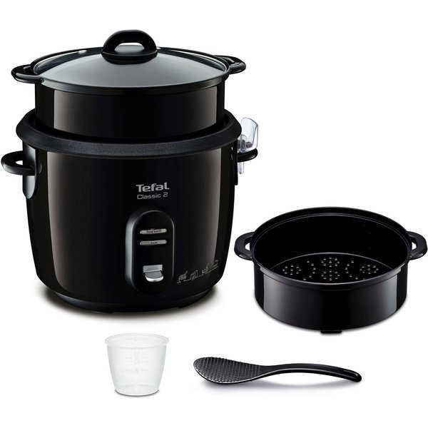 Tefal Reiskocher RK1038 New Classic, 600 W, 2 Programme, 5 L Kapazität, Warmhaltefunktion, Dampfgarfunktion
