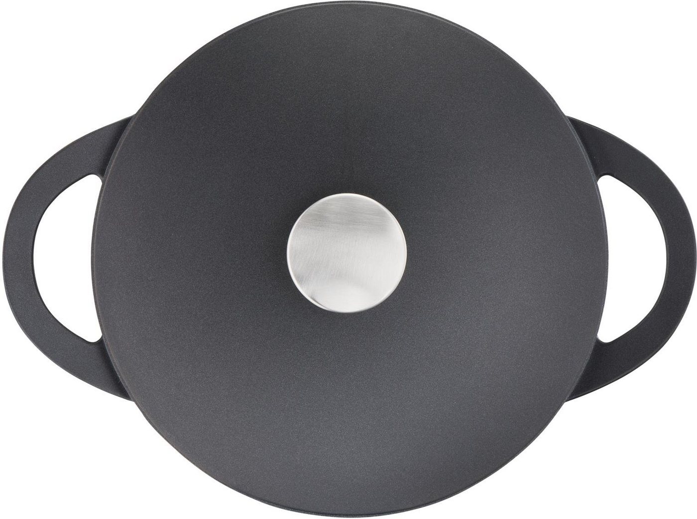 Tefal Schmortopf Trattoria Bräter mit Deckel, Aluminiumguss (1-tlg), Antihaftversiegelung, für alle Herdarten geeignet, Induktion, E21844 – Bild 2 von 3
