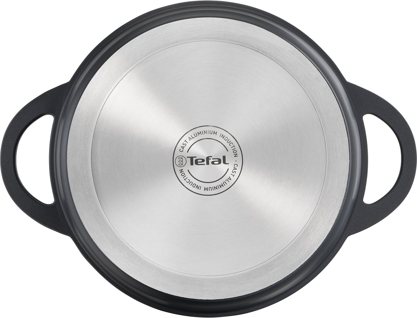 Tefal Schmortopf Trattoria Bräter mit Deckel, Aluminiumguss (1-tlg), Antihaftversiegelung, für alle Herdarten geeignet, Induktion, E21844 – Bild 3 von 5