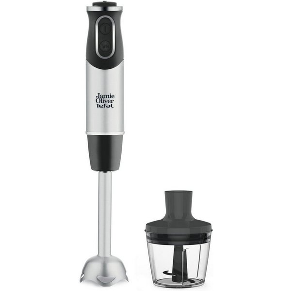 Tefal Stabmixer HB65JD, Edelstahl Pürierstab und Zerkleinerer im Set