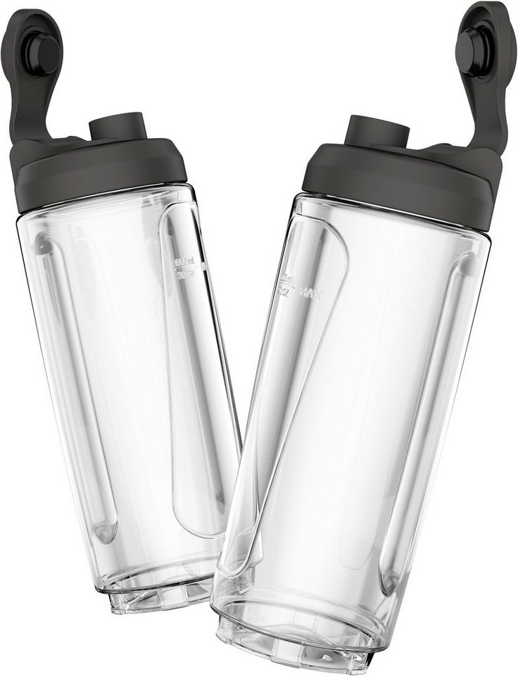 Tefal Standmixer BL15FD Mix & Move Smoothie-Maker, 300 W, 2 Flaschen To-Go in Premium Tritan, abnehmbare Klingen – Bild 4 von 5