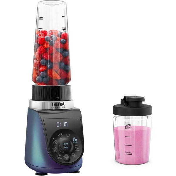 Tefal Standmixer BL19H4 Blend Up, 1000 W, 8 automatische Programme, kompakt, Silence-Modus