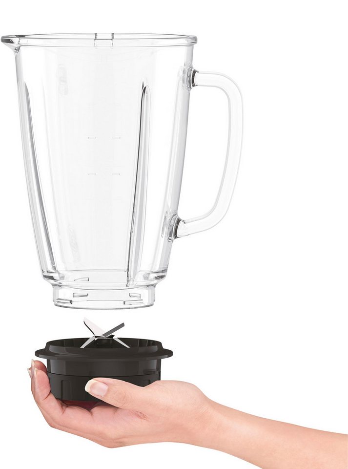 Tefal Standmixer BL4358 Blendforce, 800 W, 1,75 L Fassungsvermögen, Smart Lock-Technologie – Bild 3 von 5