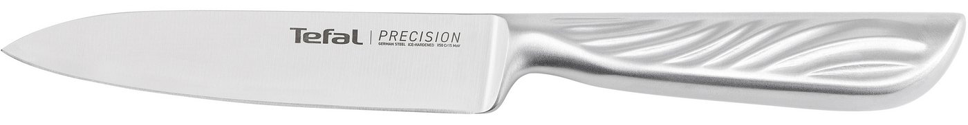 Tefal Universalküchenmesser Precision, 12 cm, 22°-Klingenwinkel, Eishärtungstechnologie, Wellenmuster – Bild 2 von 5