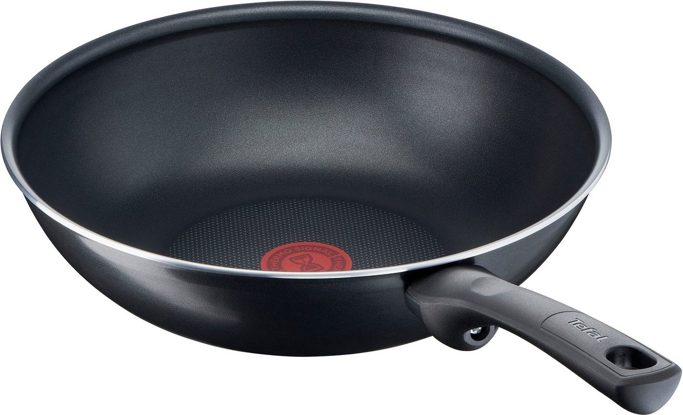 Tefal Wok Day by Day, Aluminium, Antihaftversiegelung, Thermo-Spot Temperaturanzeiger, 28 cm – Bild 2 von 5